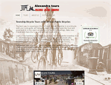 Tablet Screenshot of alexandratours.co.za